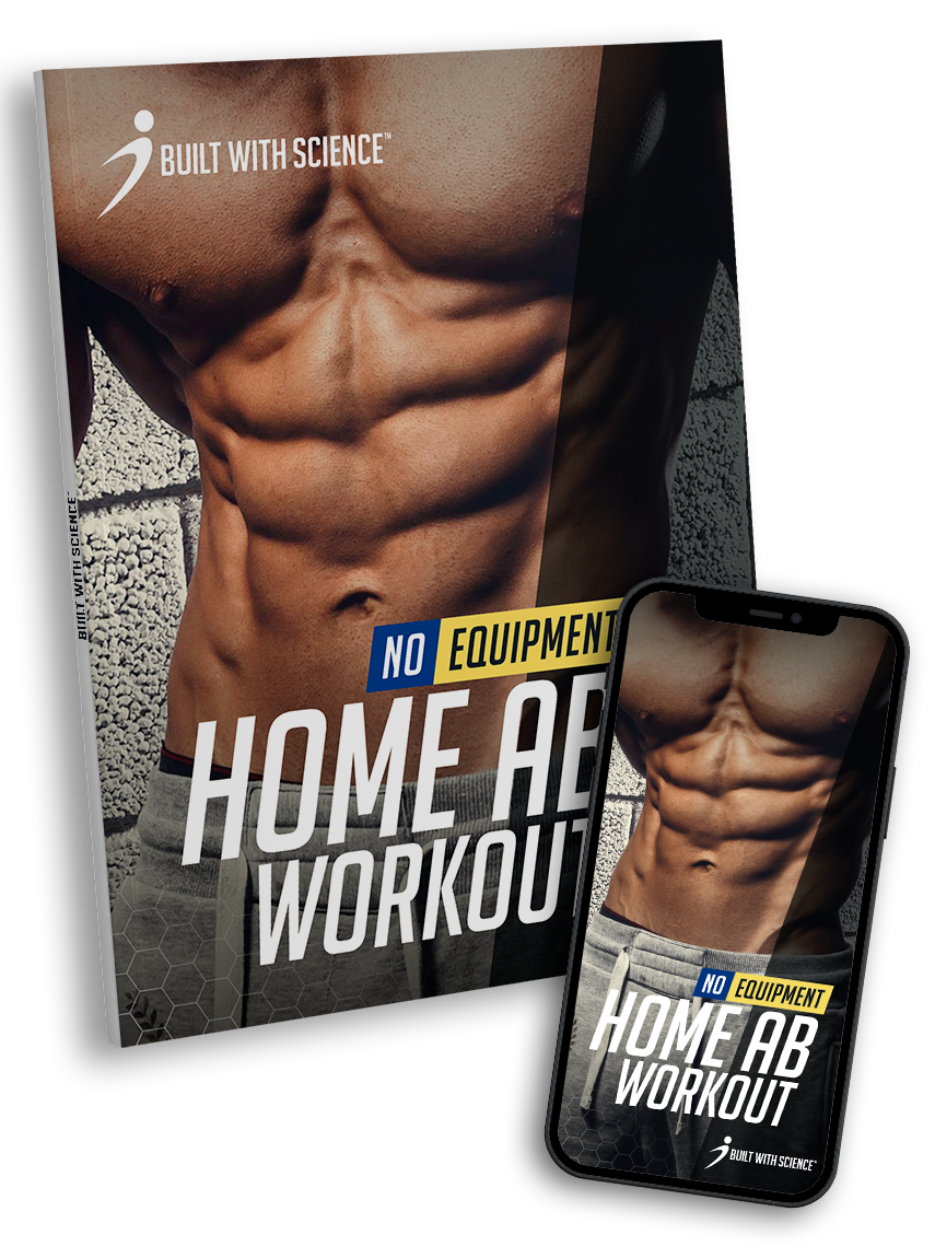 BWS - The Best No Equipment Home Ab Workout_mockup-cover-plus-smartphone